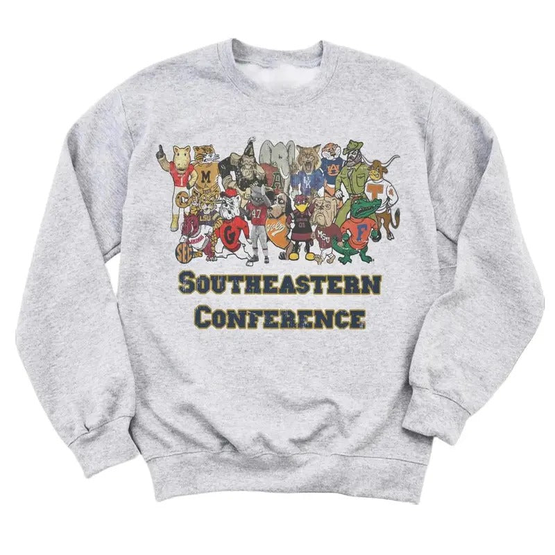 Southeastern Conference Mascot SEC SEC Football Southeastern Conference Football Season Shirts Classic T-Shirts