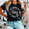 Soy Mujer Valiente Poderosa Shirt Mexican Latina Pride Mexican Latina Muier Short Sleeve T-Shirts