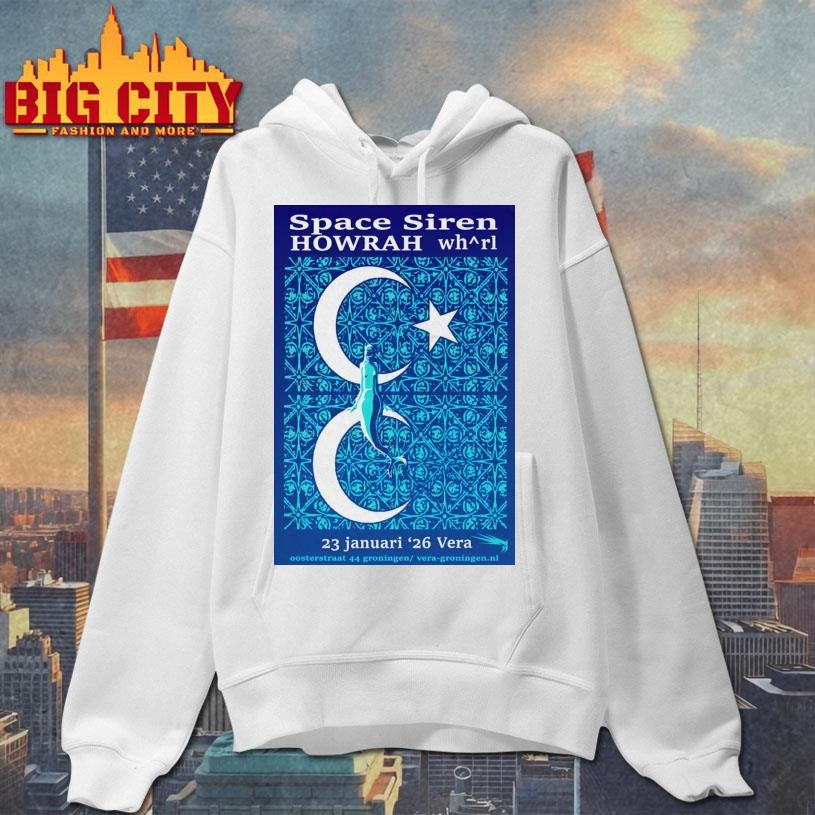 Space Siren Groningen Netherlands 1_23_2026 Poster Shirt