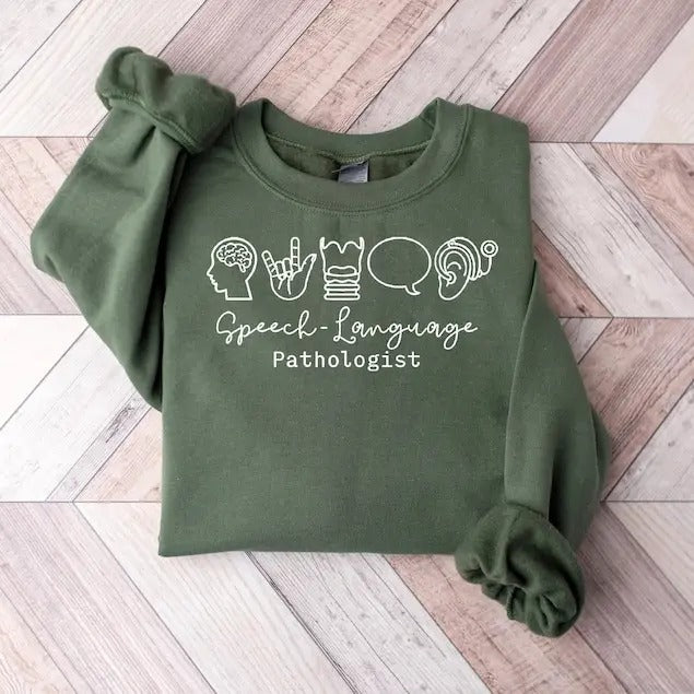 Speech Therapist Speech Language Shirt SLP Nurse SLP Shirt Speech Language Pathologist T-Shirts