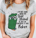 Spirit Animal Has Rabies Raccoon DTF Transfers THIS IS NOT SHIRT T-Shirts