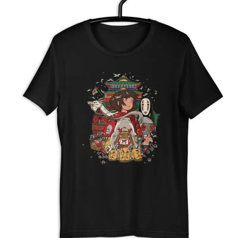Spirited Away Anime Studio Ghibli Hayao Miyazaki New Shirt T-Shirts