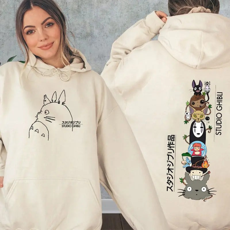 Spirited Away Studio Ghibli Ghibli Totoro Ghibli No Face Hayao Miyazaki Howl'S Moving Castle Calcifer T-Shirts