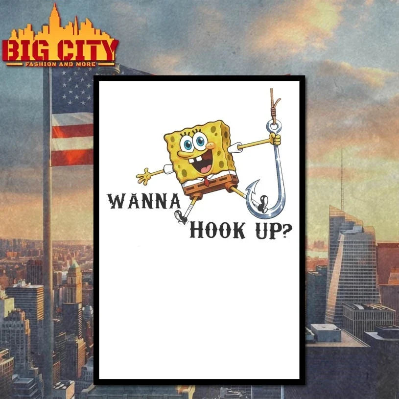 SpongeBob Wanna Hook Up t-shirt