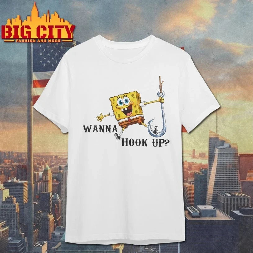 SpongeBob Wanna Hook Up t-shirt