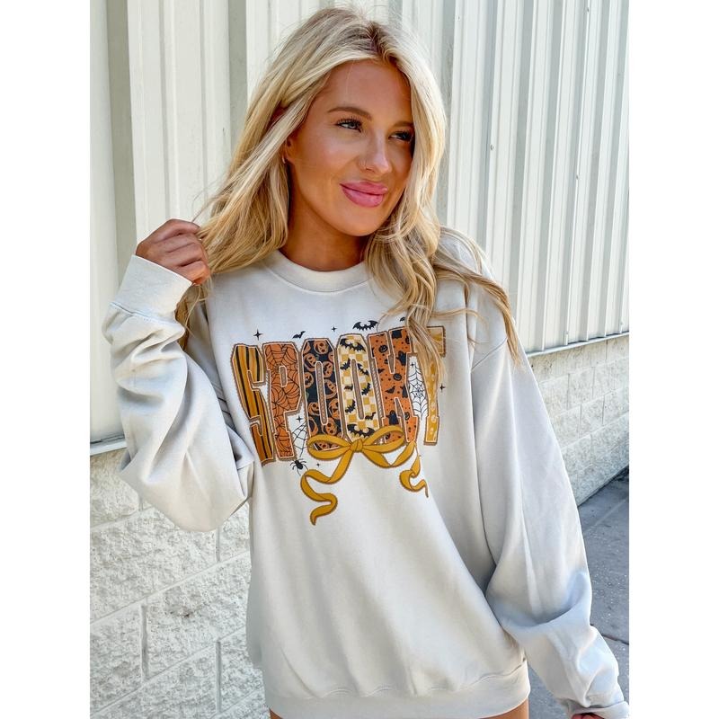 Spooky Letters Top T-Shirts