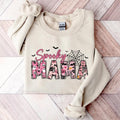 Spooky Mama Shirt Cute Halloween Moms Fall Mama Spooky Season Shirt T-Shirts