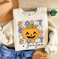 Spooky Season Halloween Spooky Mama Retro Halloween Spooky Season Pumpkin Fall Halloween Shirt TK43GN T-Shirts