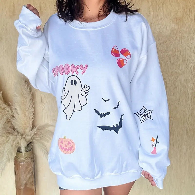 Spooky Sticker Trend T-Shirts