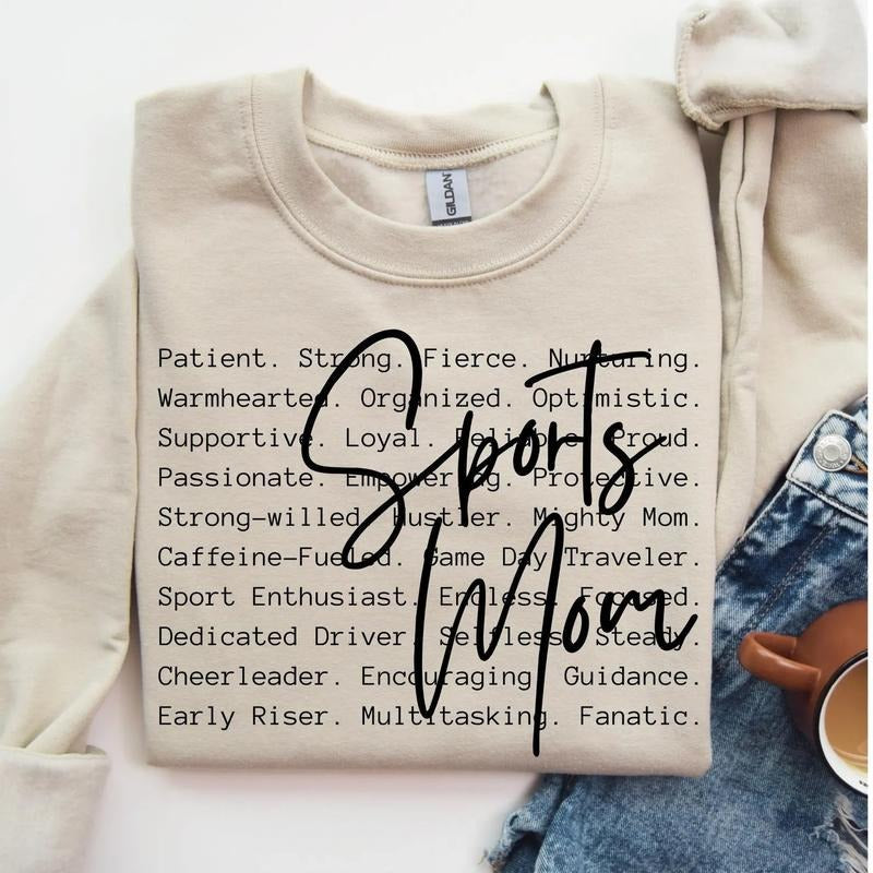 Sports Mom DTF Transfers THIS IS NOT SHIRT T-Shirts