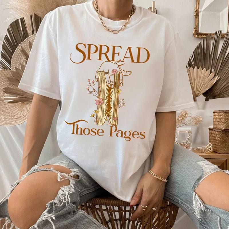 Spread Those Pages Smut Books Smut Shirt Get Nasty Good Girl Book Lover Reading T-Shirts