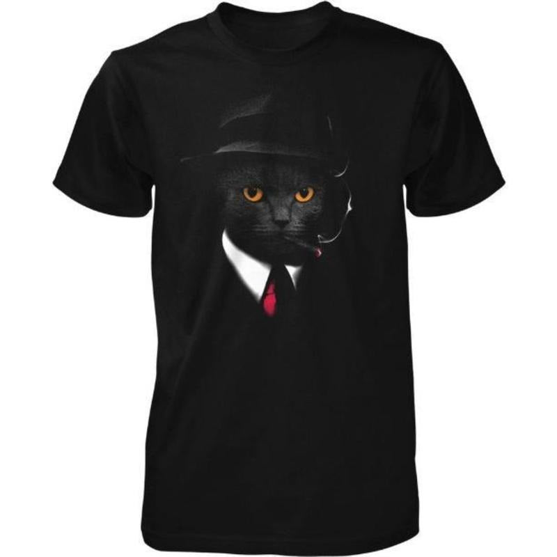 Spy Cat Undercover Cat Made USA T-Shirts