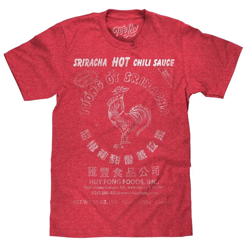 Sriracha Label Red T-Shirts