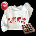 St Valentine'S Love Puff Lettering Womenswear T-Shirts