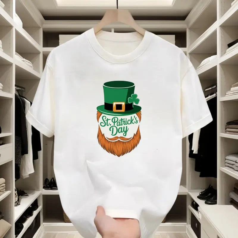 St. Patrick'S Day ! Soft & Breathable Festive Shamrock Prints St. Paddy'S Parades Pub Hopping T-Shirts