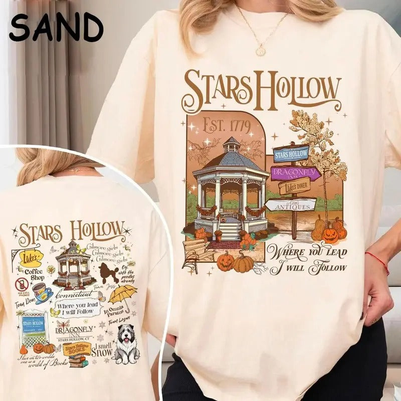 Stars H0llow Autumn Festival Gilm0re Shirt Shirt Trend 2025 T-Shirts