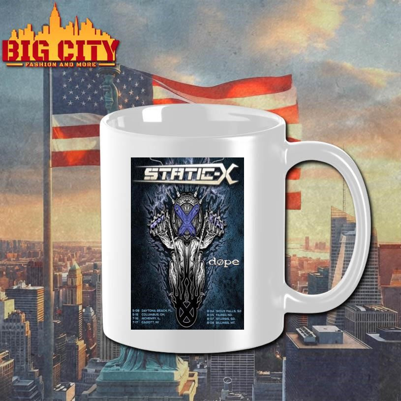 Static-X Summer 2026 Tour Poster Shirt