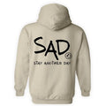 Stay Another Day Mental Health Awareness Sand Color Soft Simple Tops Long Sleeve Round Neck Casual T-Shirts