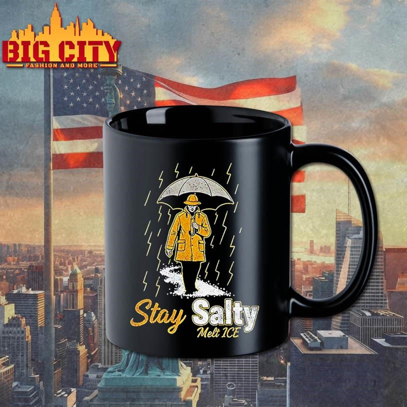 Stay Salty Melt Ice Anti Trump Political Shirt