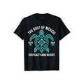 Stay Gulf Mexico Be Salty Resist Turtle Cotton Casual Street Crew Neck Short Sleeve Top Perfect T-Shirts