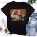 Steve Irwin Animal Lover Crikey Black Steve Irwin Crocodile Hunter Shirt T-Shirts