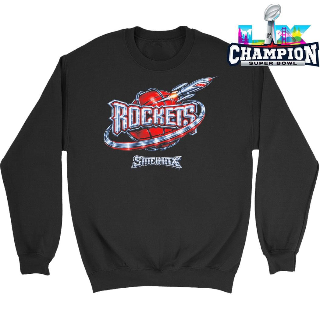 Stitch Houston Chrome Retro Rkts Standard Shirt
