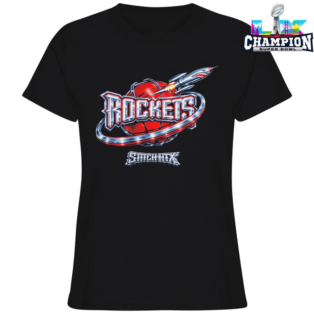 Stitch Houston Chrome Retro Rkts Standard Shirt