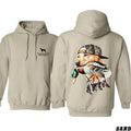 Straight Up Southern Bold Hunting Dog & Duck Outdoor Enthusiasts & Waterfowl Hunters Adventure T-Shirts