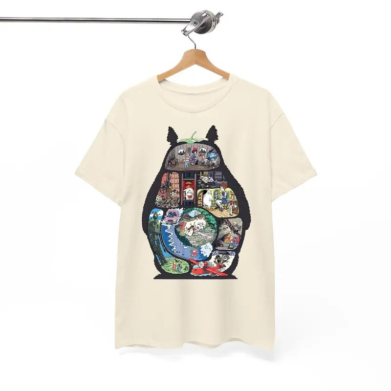 Studio Ghibli Movies Anime All Characters Miyazaki Hayao T-Shirts