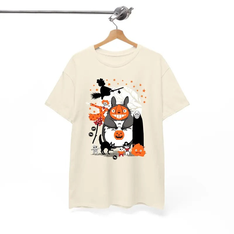 Studio Ghibli Movies Anime All Characters Miyazaki Hayao Howls Moving Castle Totorostyle{N002}2 T-Shirts