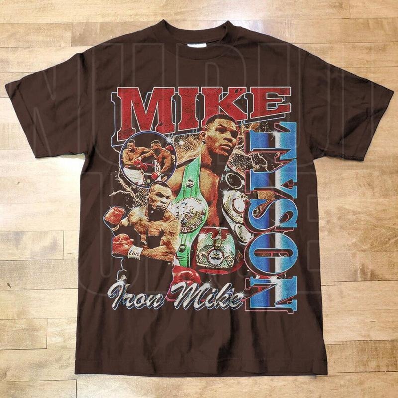 Mike Tyson Mike Tyson DRG 90s Boxing Sport Legend Iron Mike DRG T-Shirts