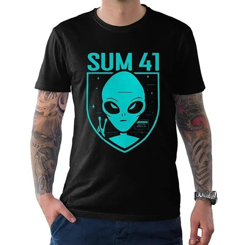 Sum 41 Alien Full Size T-Shirts