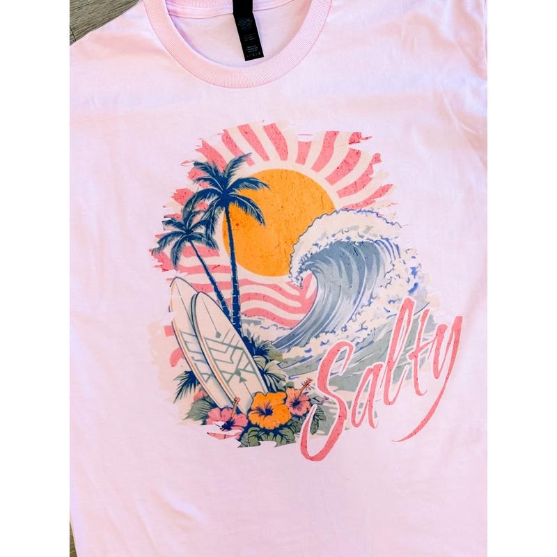 Summer Salty Top T-Shirts