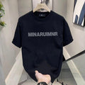 Summer Brand Pure Cotton Short Sleeve Loose Fit Versatile Japanese Retro Half Sleeve T-Shirts