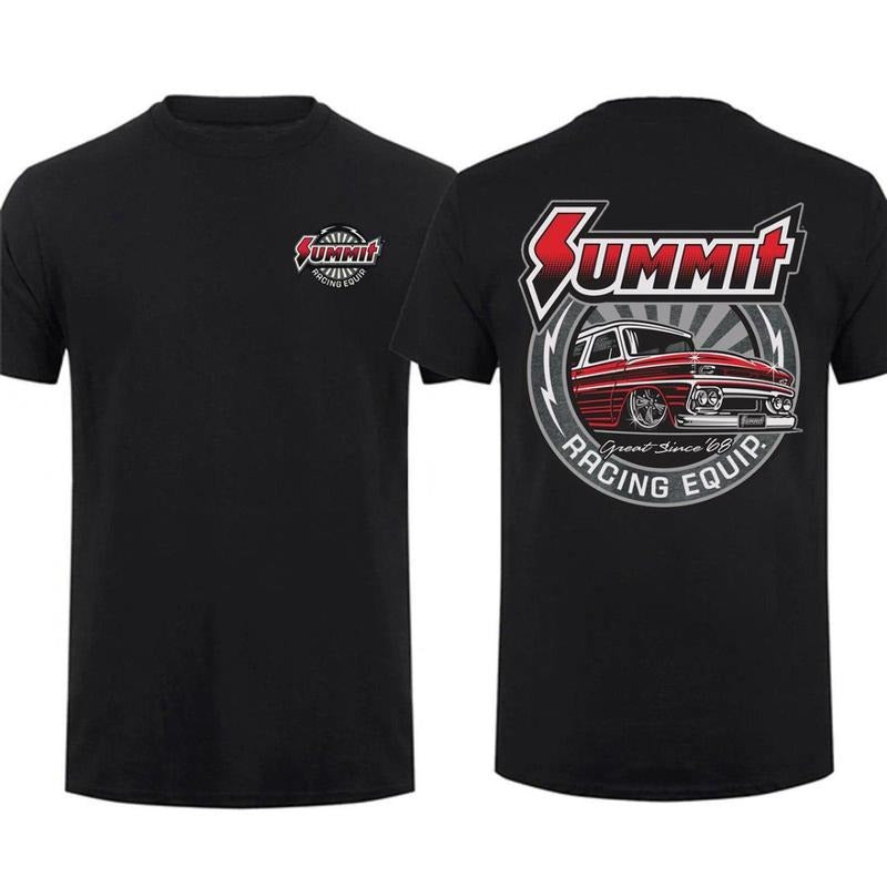 Summit Racing Great Since 68 Classic Car Shirt Speed Performance Summer Menswear Car Parts T-Shirts