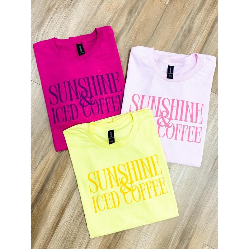 Sunshine Iced Coffee C.O.C T-Shirts