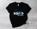 Support Squad Diabetes Awareness Shirt Blue Ribbon Family Support November We Blue Shirt T-Shirts