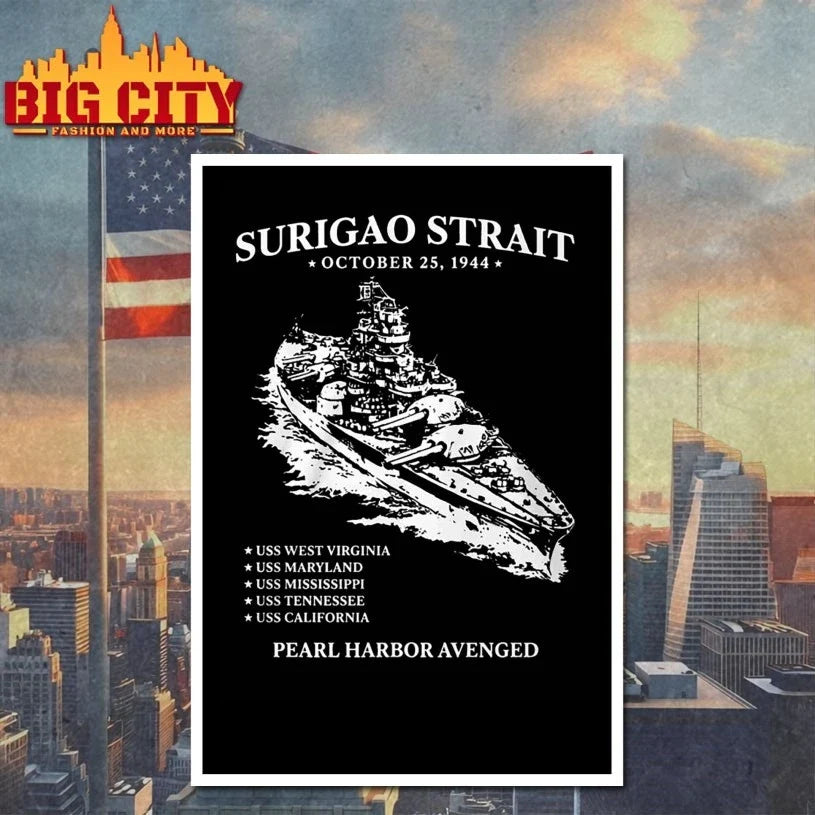 Surigao Straits Pearl Harbor Avenged Oct 15 1994 t-shirt