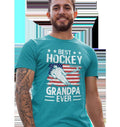 Ice Hockey Dad Shirt Personalized Grandpa Uncle Sports Hockey Fans Idea T-Shirts