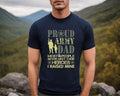 Proud Army Dad Shirt Soldier Army Dad Most People Never Meet Their Heroes Army Military Dad Shirt Proud Daddy T-Shirts