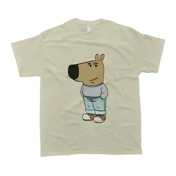 [Sale Up 65%] Chill Guy Funny Dog Cartoon Soft Cotton Shirt Him Her T-Shirts