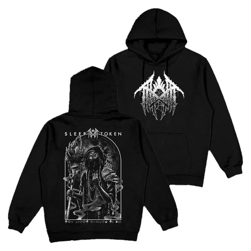 Sleep Token Summoning Rune Western Casual Menswear T-Shirts