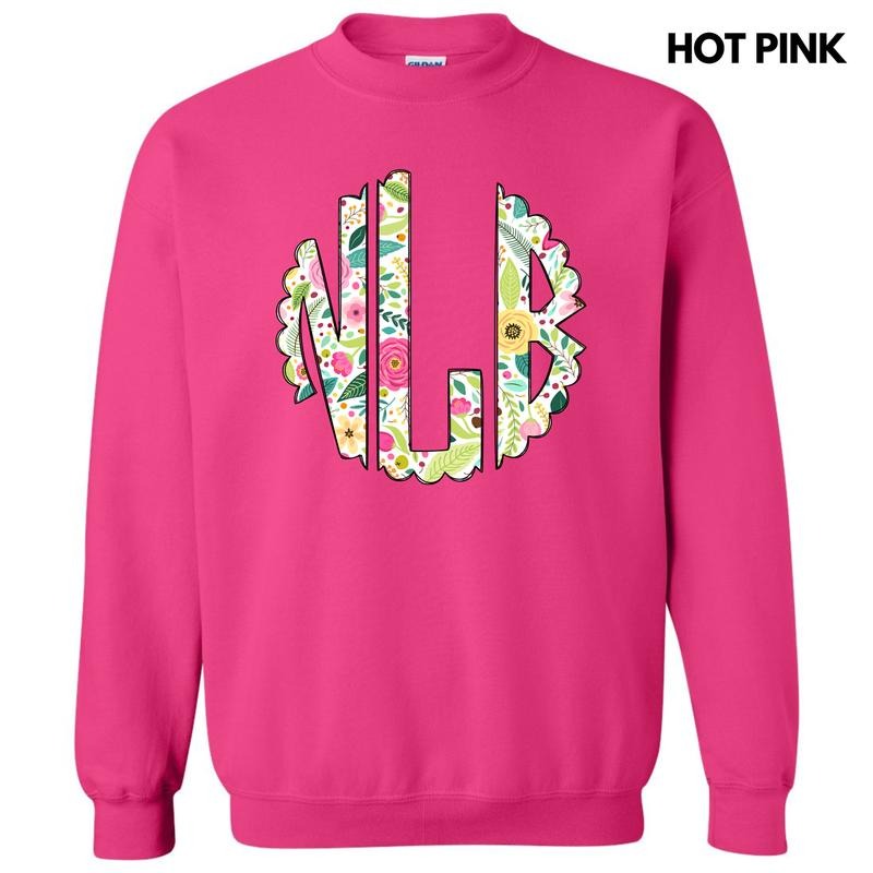 Sweet As Can Be Monogram 'NLB' T-Shirts