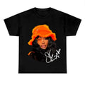 Sza Star Orange Fan Classic Cotton Fabric Menswear T-Shirts