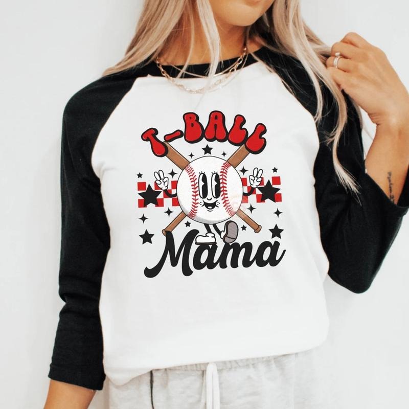 T Ball Mama DTF Transfers THIS IS NOT SHIRT T-Shirts