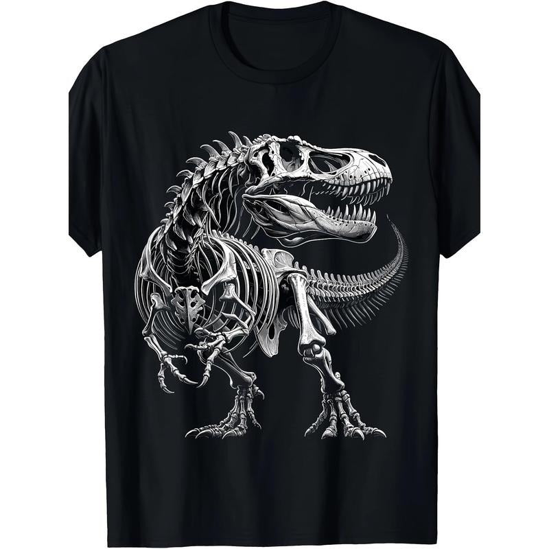 T Rex Fossil Dinosaur Paleontologist Made USA T-Shirts