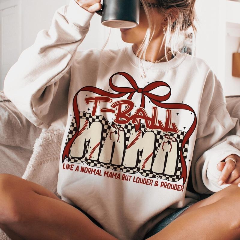 TBall Mama Shirt Shirt Coquette Bow Shirt Shirt TBall Mama Shirt Shirt Cheer TBall Mom Shirt TBall Shirt Game Day Cheer Mama Sublimations TBall T-Shirts