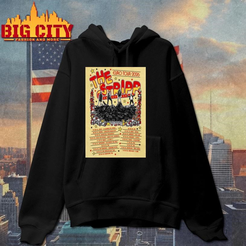 THE STRIPP European Tour 2026 Poster Shirt
