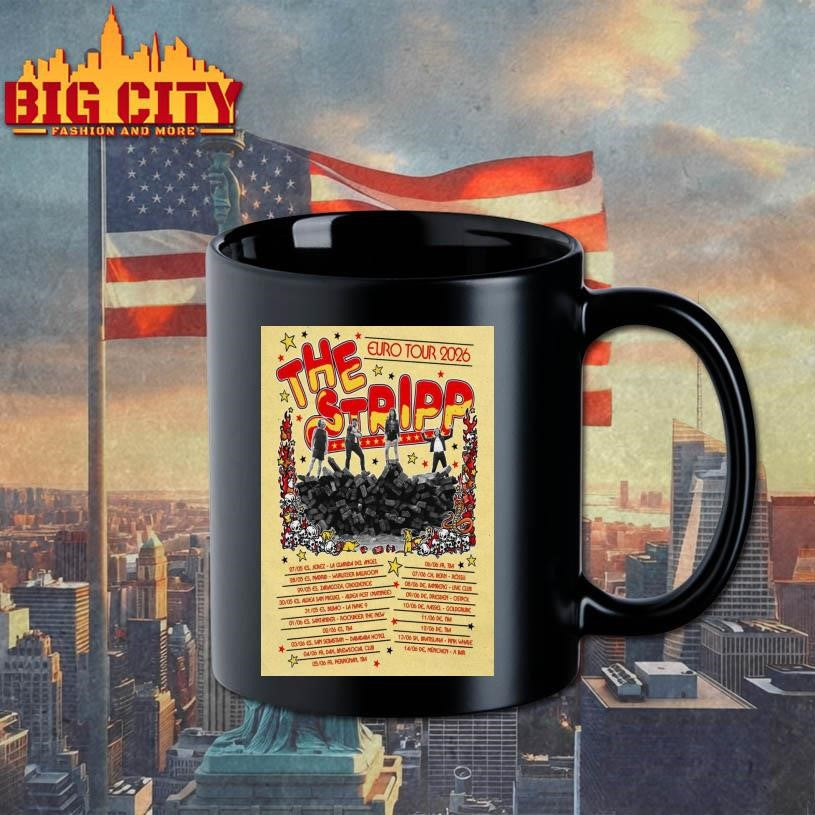 THE STRIPP European Tour 2026 Poster Shirt