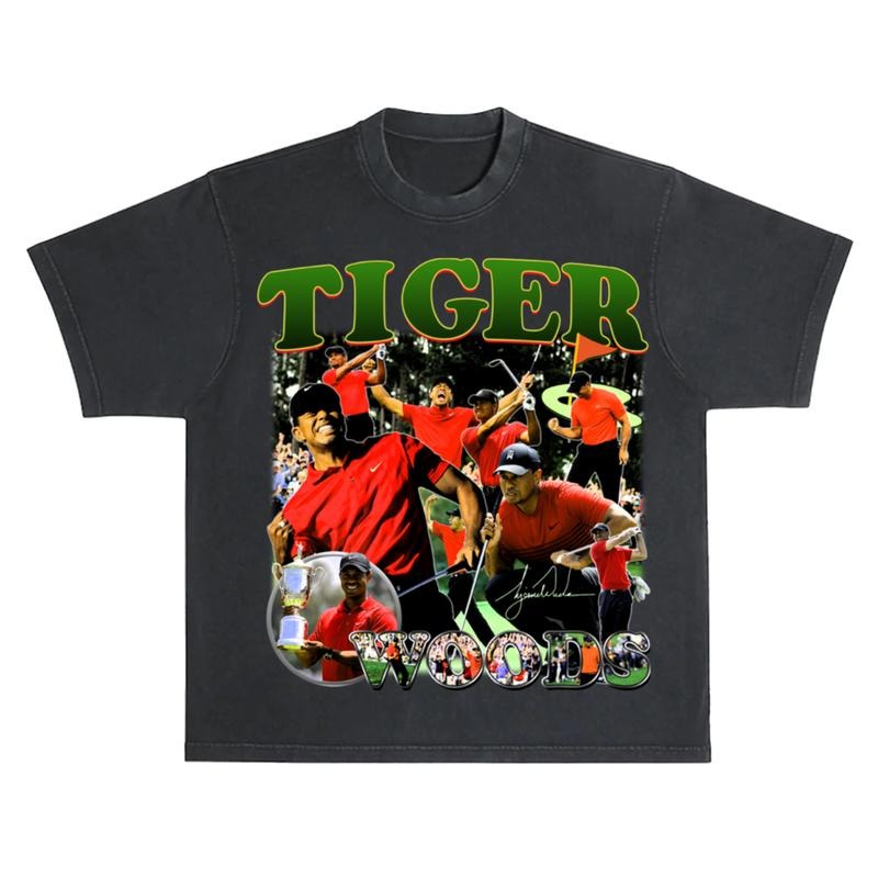 TIGER WOODS VINTAGE SPORT FAN T-Shirts